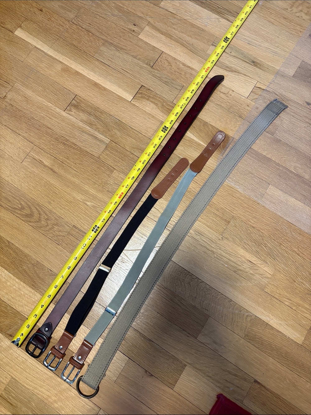 4 Child size belts